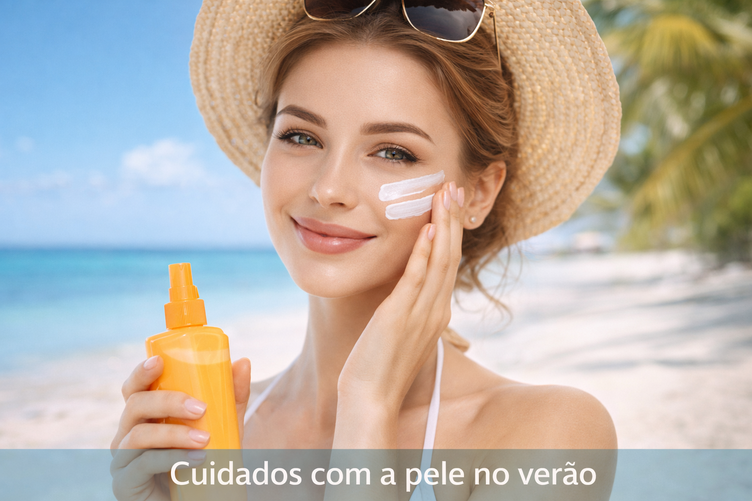 Cuidados com a pele no verão